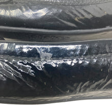 Load image into Gallery viewer, Coach Corina Flats Womens 8.5 Spellout Black Patent Leather Slip On