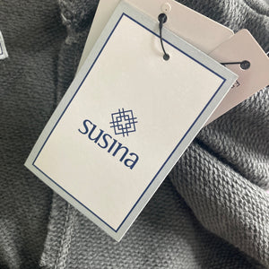 Susina Sweatshirt Womens Small Gray Pullover