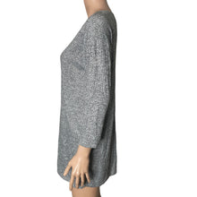 Load image into Gallery viewer, Bobeau Sweater Womens Tunic Sweater Womens Size Medium Gray Heathered Pullover