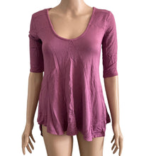 Load image into Gallery viewer, Baea Top Womens Large Light Purple Stretch NEW