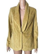 Load image into Gallery viewer, Vintage Signature Corduroy Jacket Womens Size Small Golden Beige