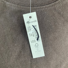 Load image into Gallery viewer, Madewell Tshirt Mens Large Brown 100% Cotton Crew Neck Short Sleeve Essential