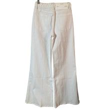 Load image into Gallery viewer, Frame Le Palazzo Jeans Womens 27 White High Rise Wide Leg Braided Trim New