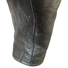 Load image into Gallery viewer, Vintage Y2K Wilsons Leather Motorcycle Biker Jacket XL Embossed Eagle Black