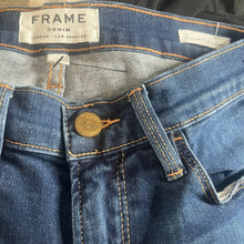 Load image into Gallery viewer, FRAME Denim Bootcut Jeans Forever Karlie Womens 27 Dark Wash Stretch