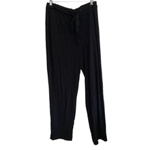 Load image into Gallery viewer, EasyWear By Chico&#39;s Pants 3 Extra Large Black Stretch Tie Front