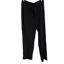 Load image into Gallery viewer, EasyWear By Chico&#39;s Pants 3 Extra Large Black Stretch Tie Front