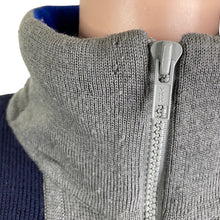 Load image into Gallery viewer, Vintage Obermeyer Sweater Mens Medium Wool Blend Black Gray Blue