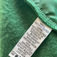 Load image into Gallery viewer, Bob Mackie Jacket Womens Large Green Fleece Wearable Art Embroidered Scarf