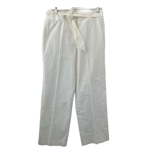 Talbots Petites Pants Womens Size 6 White