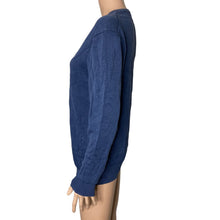 Load image into Gallery viewer, Vineyard Vines Sweater Mens S Navy V Neck Cotton Cashmere Whale Logo