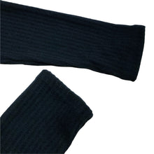 Load image into Gallery viewer, Bobeau Cardigan Open Front Womens XS Charcoal Black Ribbed Waffle Knit Two Toned