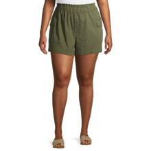 Load image into Gallery viewer, No Boundaries Cargo Shorts Womens XXXL Army Green New