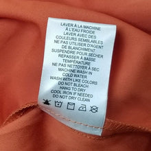 Load image into Gallery viewer, Rachel Zoe Blouse Womens Large Orange Lightweight Pullover Sleeveless