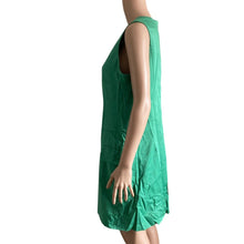 Load image into Gallery viewer, Vintage Helene Berman London Dress Womens 12 Green Casual Sleeveless