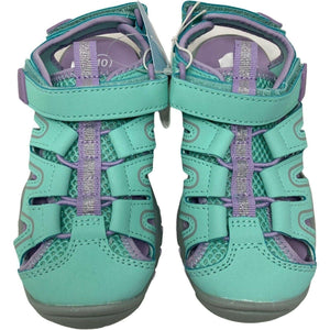 Cat & Jack Toddler Afton Hiking Sandals Girl Size 5 New Teal Purple