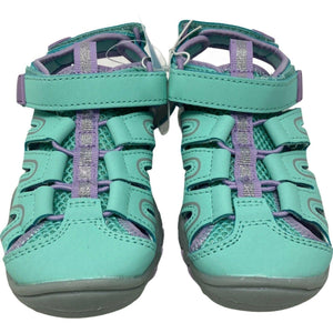 Cat & Jack Toddler Afton Hiking Sandals Girl Size 5 New Teal Purple
