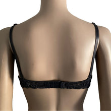 Load image into Gallery viewer, Maidenform Self Expressions Bra 34B Dark Gray Padded Underwire Lace Trim