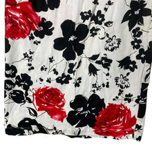 Load image into Gallery viewer, Grace Karin Skirt Womens Medium White Black Red Floral