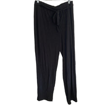 Load image into Gallery viewer, EasyWear By Chico&#39;s Pants 3 Extra Large Black Stretch Tie Front