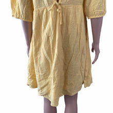 Load image into Gallery viewer, Vero Moda Dress Womens Medium Cornsilk Yellow New
