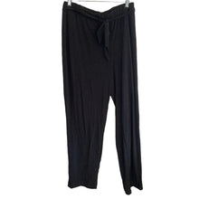 Load image into Gallery viewer, EasyWear By Chico&#39;s Pants 3 Extra Large Black Stretch Tie Front