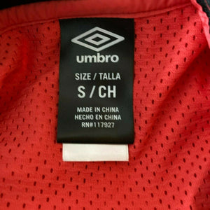 Umbro Hibiscus Quarter Zip Womens Pullover Windbreaker Size Small