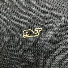 Load image into Gallery viewer, Vineyard Vines Sweater Mens S Navy V Neck Cotton Cashmere Whale Logo