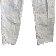 Load image into Gallery viewer, We the Free People Jeans Womens 25 Button Fly White Distressed Raw Hem Ripped