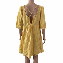 Load image into Gallery viewer, Vero Moda Dress Womens Medium Cornsilk Yellow New