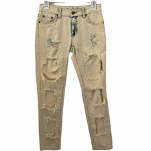 Load image into Gallery viewer, Carmar Jeans Womens 26 Low Rise Skinny Distressed Ripped Acid Wash Stretch Denim