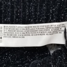 Load image into Gallery viewer, FOREVER 21 Hooded Sweater Womens Juniors 13/14 Black White Striped New