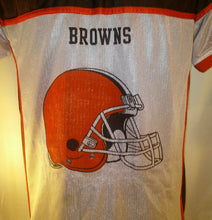 Load image into Gallery viewer, NFL Cleveland Browns Reversible Youth Flag Football Jersey Large