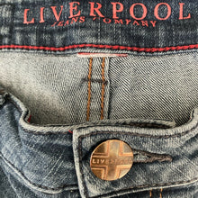 Load image into Gallery viewer, Liverpool Jeans company Sadie Straight Medium Wash Blue Jeans 4 27