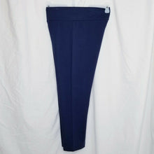 Load image into Gallery viewer, Logo Layers Leggings Womens Navy Blue High Rise Size Medium