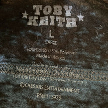 Load image into Gallery viewer, Toby Keith bar &amp; grill harrahs casino Caesars Entertainment T-shirt L las vegas