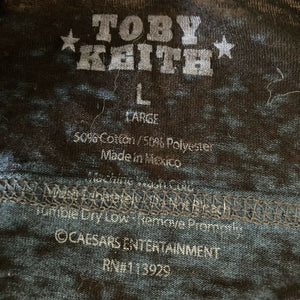 Toby Keith bar & grill harrahs casino Caesars Entertainment T-shirt L las vegas