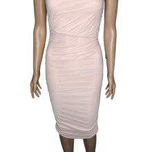 Load image into Gallery viewer, Love X Design Dress Womens XS One Shoulder Light Pink Body Con