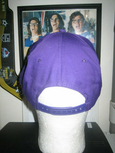 VINTAGE 90S MAIN STREET BASEBALL HAT CAP LAS VEGAS CASINO VTG BREWERY PURPLE