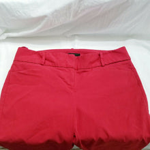 Load image into Gallery viewer, The Limited Womens Red Exact Stretch MidRise Straight Leg Pedal Pushers Pants 14