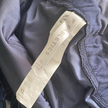 Load image into Gallery viewer, Fabletics Jumpsuit Womens Large Velour Wide Leg Navy Blue Zip Front New