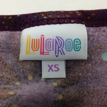 Load image into Gallery viewer, Lularoe Dress Simply Comfortable Multi Pattern Purple Dress Womens XS
