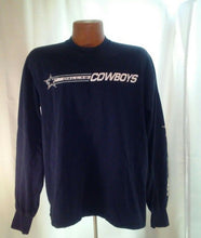 Load image into Gallery viewer, Dallas Cowboys Mens Blue Long Sleeve Tshirt Extra Large