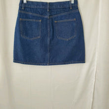 Load image into Gallery viewer, C&amp;V Chelsea &amp; Violet womens Dark Wash Denim Jean Skirt Size Small