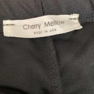Cherry Mellow Bike Shorts Womens Black Stretch Size Small