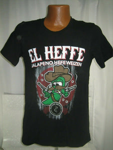 EL HEFFE BANGER BREWING COMPANY BEER T-SHIRT ADULT SIZE S JALAPENO LAS VEGAS