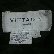 Load image into Gallery viewer, Vittadini Sport Womens Vintage Black Fringe Suede Jacket Small