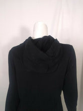 Load image into Gallery viewer, BP Womens Black Zip Front Hooded Jacket Size Small