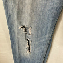 Load image into Gallery viewer, Calvin Klein Jeans Mens Light Wash Slim Straight Ripped Blue Jeans Size 36X30