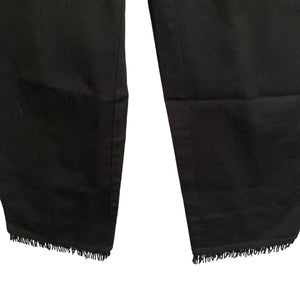 Brooks Brother Pants Womens 24x25 Black Beaded Hemline Side zip